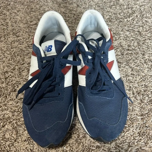 NEW BALANCE 237 Men's Size 8 Women’s Size 9.5  Running Shoes Blue / Red - Picture 4 of 6